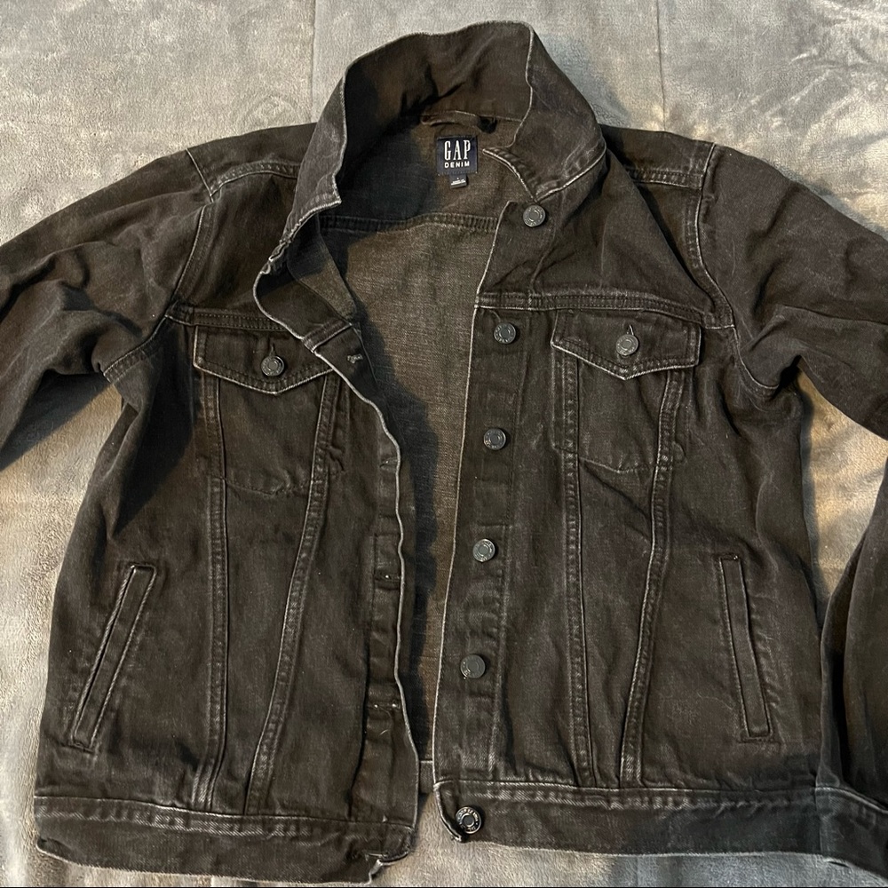 GAP Black Jean Jacket